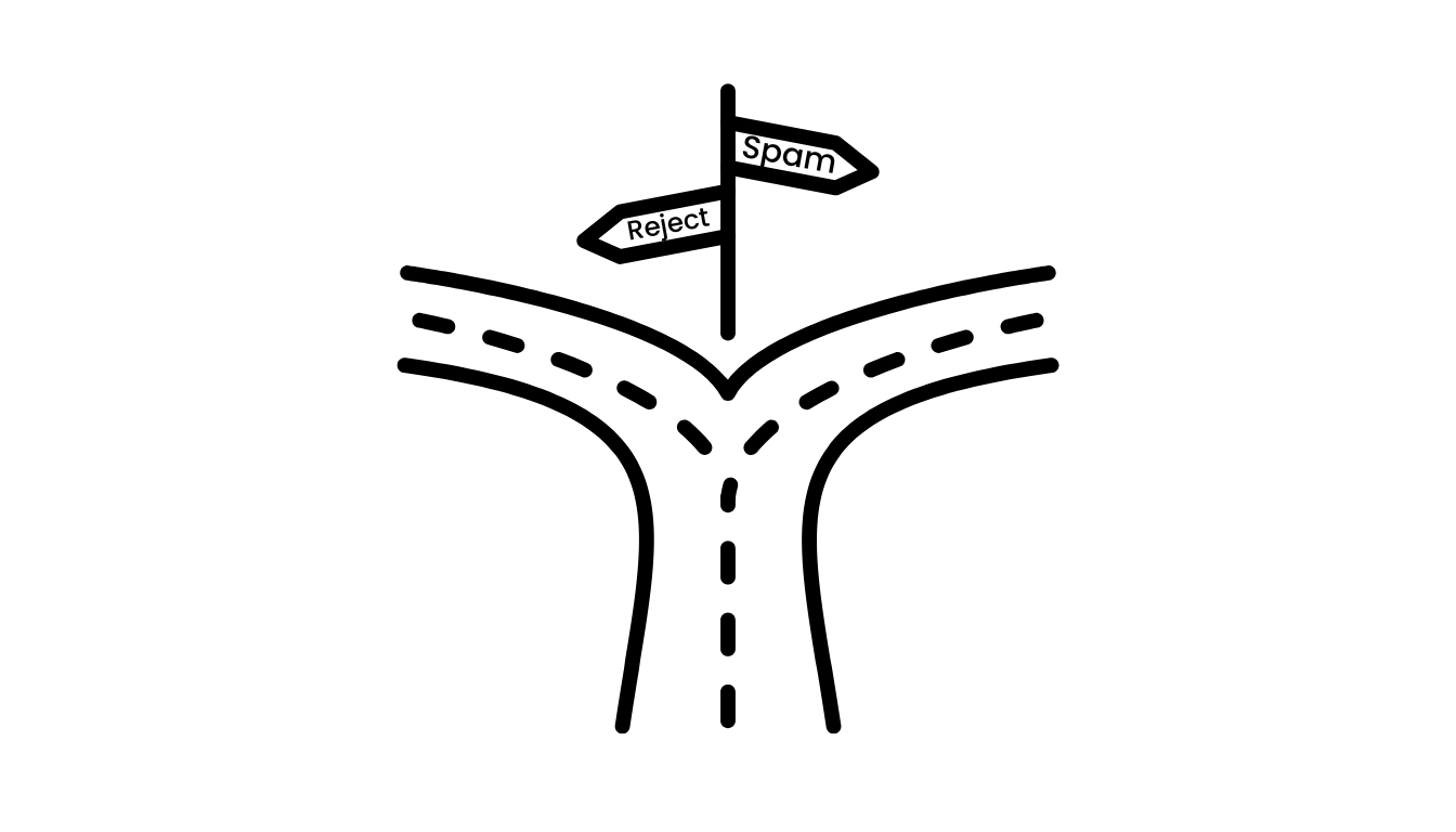 DMARC spam reject